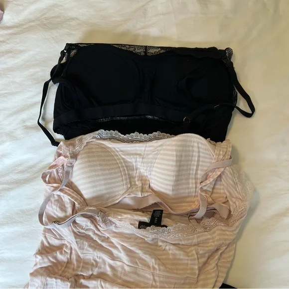 Pea in the Pod Maternity Nightgown and Robe Sets - Picture 4 of 5